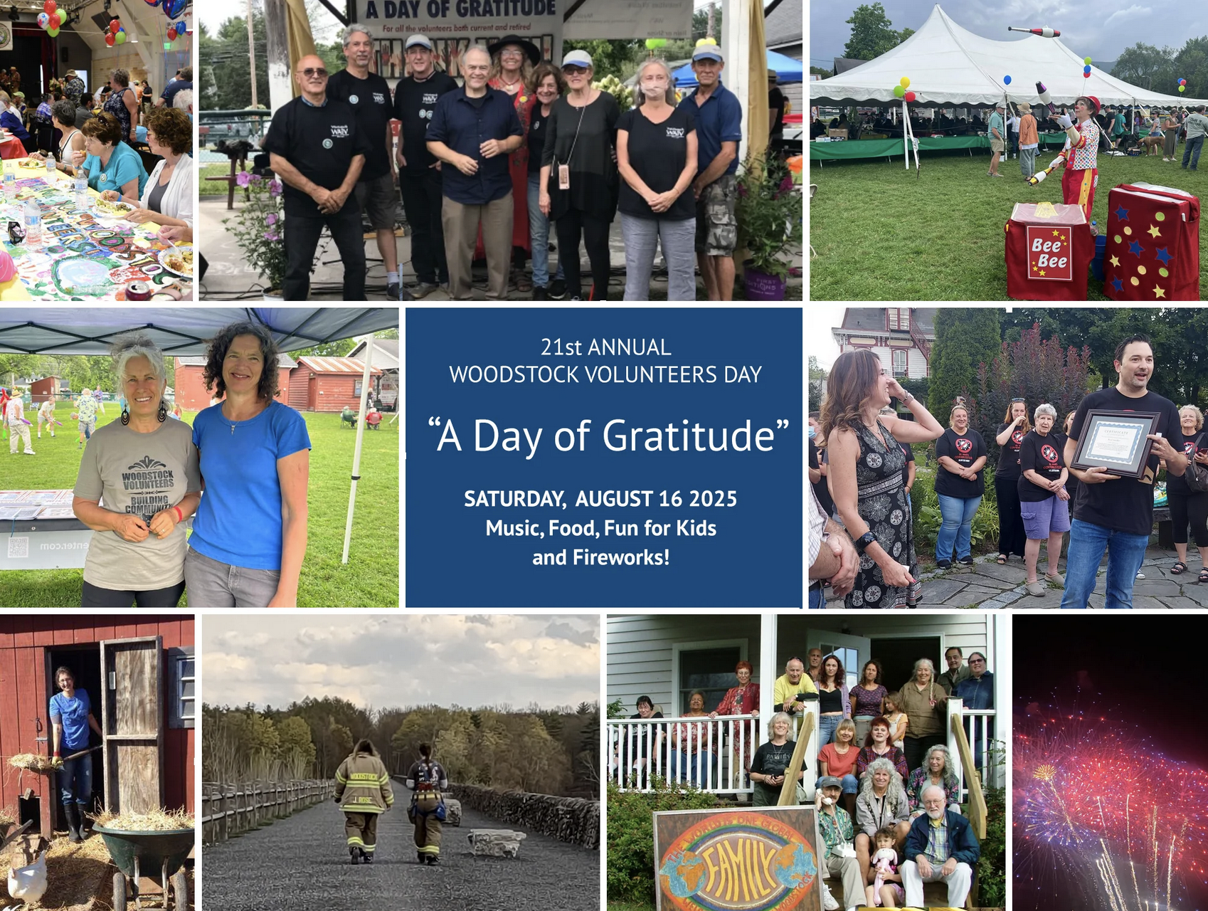 Woodstock Volunteers Day